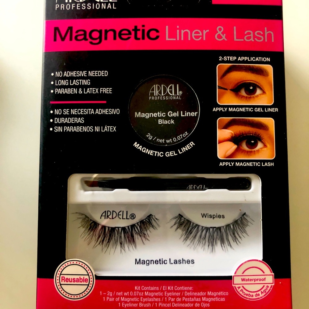Magnetic gel eyeliner and magnetic eyelashes Ardell 🌺